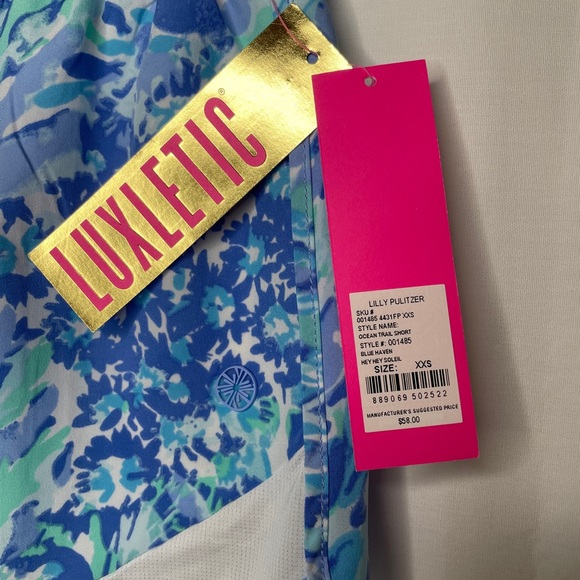 ❌SOLD❌Lilly Pulitzer Workout Short XXS NWT - Picture 3 of 7
